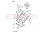 SUZUKI VS800 K8 (2008) Intruder 3 - CYLINDER HEAD (REAR)
