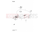 SUZUKI VS800 K8 (2008) Intruder 39 - FUEL TANK