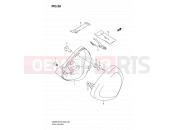 SUZUKI VS800 K8 (2008) Intruder 38 - TOOL HOLDER