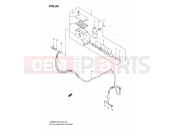 SUZUKI VS800 K8 (2008) Intruder 54 - CLUTCH MASTER CYLINDER