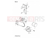 SUZUKI VS800 K9 (2009) Intruder 16 - OIL PUMP - FUEL PUMP