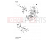 SUZUKI VS800 K9 (2009) Intruder 56 - REAR WHEEL