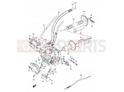 SUZUKI VX800 / VX800U L (1990) 10 - CARBURETOR (FRONT)