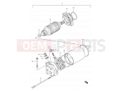 SUZUKI VX800 / VX800U L (1990) 23 - STARTING MOTOR