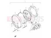 SUZUKI VX800 / VX800U L (1990) 28 - HEADLAMP (MODEL L/M/N E01,E02)