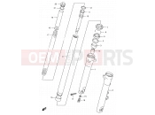 SUZUKI VX800 / VX800U L (1990) 48 - FRONT DAMPER (MODEL L/M/N)