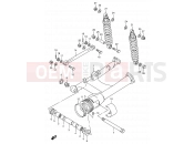 SUZUKI VX800 / VX800U M (1991) 53 - REAR SWINGING ARM (E01)
