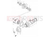 SUZUKI VX800 / VX800U P (1993) 20 - SECONDARY DRIVE GEAR