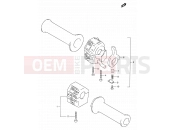 SUZUKI VX800 / VX800U T (1996) 33 - HANDLE SWITCH