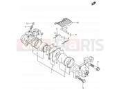 SUZUKI VX800 / VX800U T (1996) 56A - REAR CALIPER (MODEL P/R/T)