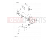 SUZUKI VX800 P (1993) 16 - WATER PUMP