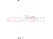 SUZUKI VZ1509 L3 (2013)  Intruder M1500 / Boulevard M90 (E03,E28,E33) 1 - GASKET SET