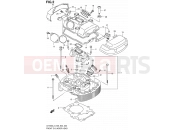 SUZUKI VZ1509 L3 (2013)  Intruder M1500 / Boulevard M90 (E03,E28,E33) 2 - FRONT CYLINDER HEAD