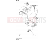 SUZUKI VZ1509 L3 (2013)  Intruder M1500 / Boulevard M90 (E03,E28,E33) 45 - FUEL TANK (VZ1500L3 E33)