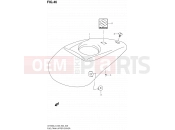 SUZUKI VZ1509 L3 (2013)  Intruder M1500 / Boulevard M90 (E03,E28,E33) 46 - FUEL TANK UPPER COVER