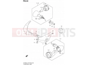 SUZUKI VZ1509 L3 (2013)  Intruder M1500 / Boulevard M90 (E03,E28,E33) 34 - TURNSIGNAL LAMP