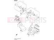 SUZUKI VZ1509 L3 (2013)  Intruder M1500 / Boulevard M90 (E03,E28,E33) 43 - FOOTREST