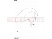SUZUKI VZ1509 L3 (2013)  Intruder M1500 / Boulevard M90 (E03,E28,E33) 51 - FRONT FENDER
