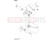 SUZUKI VZ1509 L3 (2013)  Intruder M1500 / Boulevard M90 (E03,E28,E33) 53 - HANDLE LEVER