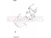 SUZUKI VZ1509 L3 (2013)  Intruder M1500 / Boulevard M90 (E03,E28,E33) 50 - HEADLAMP COVER