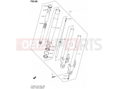 SUZUKI VZ1509 L3 (2013)  Intruder M1500 / Boulevard M90 (E03,E28,E33) 58 - FRONT FORK DAMPER