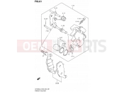 SUZUKI VZ1509 L3 (2013)  Intruder M1500 / Boulevard M90 (E03,E28,E33) 61 - FRRONT CALIPER