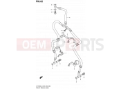 SUZUKI VZ1509 L3 (2013)  Intruder M1500 / Boulevard M90 (E03,E28,E33) 62 - FRONT BRAKE HOSE