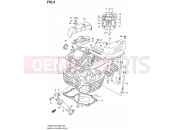 SUZUKI VZ800 V (1997) Marauder (E03,E28,E33) 2 - REAR CYLINDER HEAD