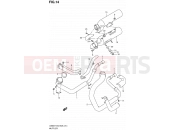 SUZUKI VZ800 W (1998) Marauder (E03,E28,E33) 14 - MUFFLER (MODEL V/W)