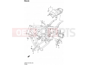 SUZUKI VZ800 W (1998) Marauder (E03,E28,E33) 33 - FRAME (MODEL V/W/X/Y)
