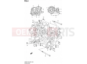 SUZUKI VZ800 K2 (2002) Marauder (E03,E28,E33) 4 - CRANKCASE