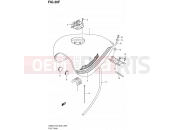 SUZUKI VZ800 K2 (2002) Marauder (E03,E28,E33) 36F - FUEL TANK (MODEL K2/K3)