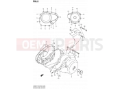 SUZUKI VZ800 K3 (2003) Marauder (E03,E28,E33) 5 - CRANKCASE COVER