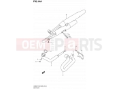 SUZUKI VZ800 K3 (2003) Marauder (E03,E28,E33) 14A - MUFFLER (MODEL X/Y/K1/K2/K3)