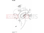 SUZUKI VZ800 K3 (2003) Marauder (E03,E28,E33) 36B - FUEL TANK (MODEL X)