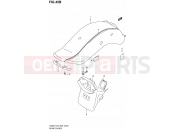 SUZUKI VZ800 K3 (2003) Marauder (E03,E28,E33) 45B - REAR FENDER (MODEL Y)