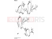 SUZUKI VZR1800 / VZR1800Z K7 (2007) Intruder M1800R / Boulevard M109R 12 - CAM CHAIN