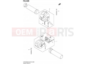SUZUKI VZR1800 / VZR1800Z K7 (2007) Intruder M1800R / Boulevard M109R 36B - HANDLE SWITCH (VZR1800ZK9/ZL0)