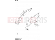 SUZUKI VZR1800 / VZR1800Z K7 (2007) Intruder M1800R / Boulevard M109R 39 - FRAME HANDLE GRIP (MODEL K6/K7,VZR1800NK8)