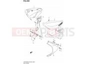 SUZUKI VZR1800 / VZR1800Z K7 (2007) Intruder M1800R / Boulevard M109R 45D - SIDE COVER (VZR1800L0)