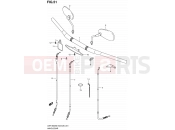 SUZUKI VZR1800 / VZR1800Z K7 (2007) Intruder M1800R / Boulevard M109R 51 - HANDLEBAR (MODEL K6/K7/K8)
