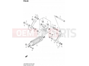 SUZUKI VZR1800 / VZR1800Z K7 (2007) Intruder M1800R / Boulevard M109R 66 - REAR CUSHION LEVER