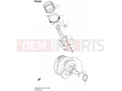SUZUKI VZR1800 / VZR1800Z L0 (2010) Intruder M1800R / Boulevard M109R 8A - CRANKSHAFT (MODEL L0)