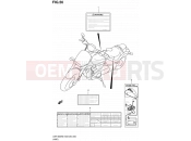 SUZUKI VZR1800 / VZR1800Z L0 (2010) Intruder M1800R / Boulevard M109R 56 - LABEL