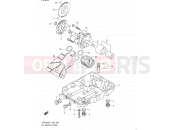 SUZUKI VZR1800 / VZR1800Z L1 (2011) Intruder M1800R / Boulevard M109R (E02) 7 - OIL PAN - OIL PUMP