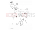 SUZUKI VZR1800 / VZR1800Z L1 (2011) Intruder M1800R / Boulevard M109R (E02) 117 - SIDE COVER (VZR1800L1 E19)