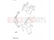 SUZUKI VZR1800 / VZR1800Z L1 (2011) Intruder M1800R / Boulevard M109R (E02) 127 - FRAME HEAD COVER (VZR1800L1 E19)