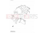 SUZUKI VZR1800 / VZR1800Z L1 (2011) Intruder M1800R / Boulevard M109R (E02) 181 - REAR FENDER BRACE