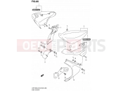 SUZUKI VZR1800 / VZR1800Z L2 (2012) Intruder M1800R / Boulevard M109R (E03,E28,E33) 86 - SIDE COVER (VZR1800L2 E03)