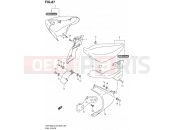 SUZUKI VZR1800 / VZR1800Z L2 (2012) Intruder M1800R / Boulevard M109R (E03,E28,E33) 87 - SIDE COVER (VZR1800L2 E28)